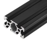 Aluminum Profile 2040 V-Slot Black 1m