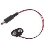 Battery 9V Clip With Standard DC Male Plug