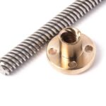 Lead Screw for CNC  3D Printer Size 8x500mm 4 start without nut