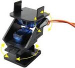 Servo Motor PTZ Pan/Tilt Bracket Platform Anti-vibration - Image 2