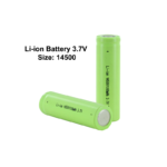 Rechargeable Li-ion Battery 14500 (3.7V ,1000mAh)