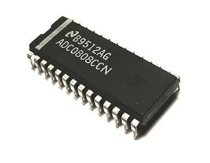 ADC0808 8 bit A/D Convertor with 8-Channel Multiplexer - Most Electronics