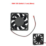 FAN 12V (6x6x2 cm) 2pin (New)