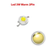 Led 3W (Warm White) 2Pin