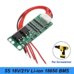 BMS 5S (21V  15A ) Lithium Battery Protection Module ( Balanced )