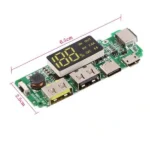Power Bank Charger Board Dual USB 5V 2.4A with Display