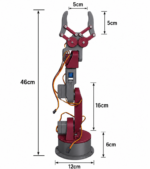 3D Printed Robotic Arm Kit 5DOF - Image 2