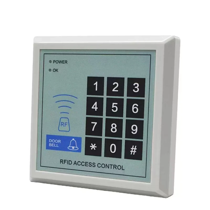 RFID access control keypad for door entry with card and PIN