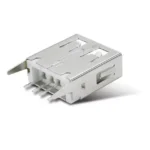 Female USB Connector Type (A) DIP Vertical 4pin