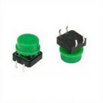 Omron Press Button Cap12x12 (Green)