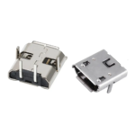 USB Micro 2 Pin Jack Connector Female Socket