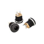 Female DC Power 2.1mm Connector for Box Plastic (DC-022)