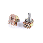 Rotry Potentiometer Double 100K  6 Pin