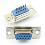 D-Type Connector Solder Type Female (15 pins)