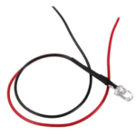 12V LED Diode 5mm with wire