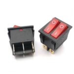 Rocker Switch ON/OFF 6Pin 15A Douple