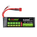 Lithium Polymer Battery 11.1 V, 5200 mAH , 40C