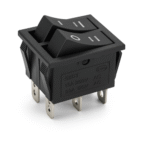 Rocker Switch ON/OFF/ON 6 Pin 15A Double