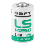 Saft LS-14250 Lithium Battery 3.6V (Li-SOCI2)