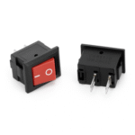 Mini Rocker Switch ON/OFF 2Pin 3A Red