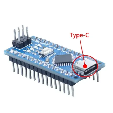 Arduino Nano ATmega328PB CH340C USB Type-C