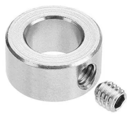 8mm Shaft Lock Collar Stainless Steel T8 Lead Screw Lock Ring Block Isolation Column Specifications: Item Type: Shaft Lock Collar Material: Stainless Steel Size: 8 x 14 x 7 mm Weight: 25g Color: Black Application: For 3D printers