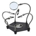 Magnifier with 4 Alligators Universal Repair Welding Station (TE-806)