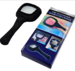 TH-600558 Light Handheld Magnifier Glass 6 LED
