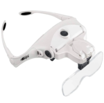 9898.7RD Light Head Magnifying Glass with Spare Lens - Image 2