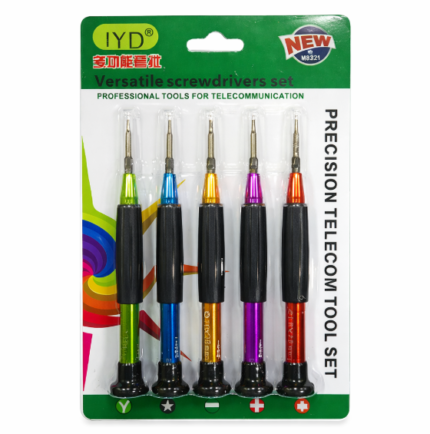 5 PCS IYD Screwdrivers Set M8222