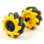 Mecanum Wheel 60mm R+L 2PCS with Coupling