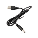 USB Cable to DC 5.5×2.1mm Power jack