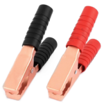 150A Battery Alligator Clamps red and black 2pcs
