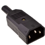 CP-22S Male AC Power Cable Connector 250V 10A 3-Pin